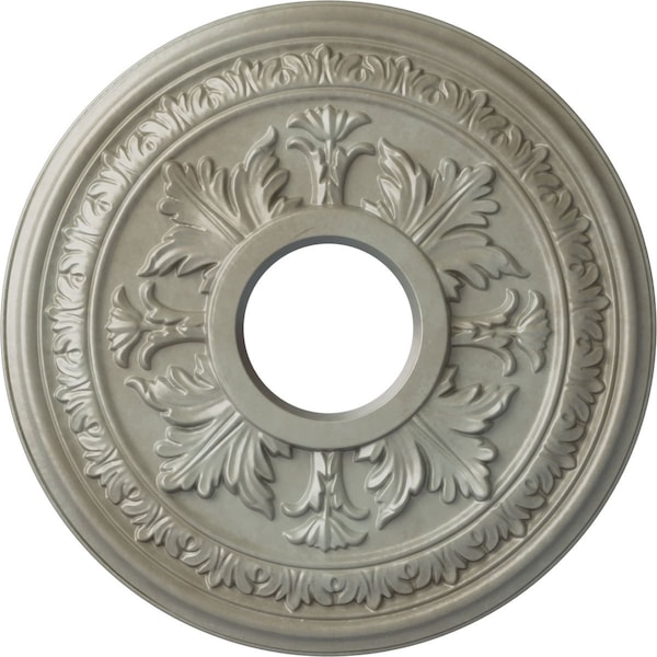 Ekena Millwork Baltimore Ceiling Medallion (Fits Canopies up to 5 1/2"), 15 3/8"OD x 4 1/4"ID x 1 1/2"P, Flash Gold CM15BAFLS - main